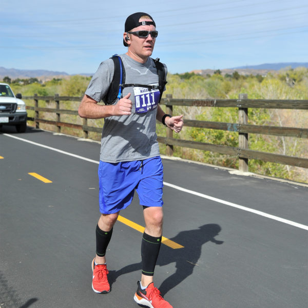 Nathan Running 2018 Santa Clarita Marathon
